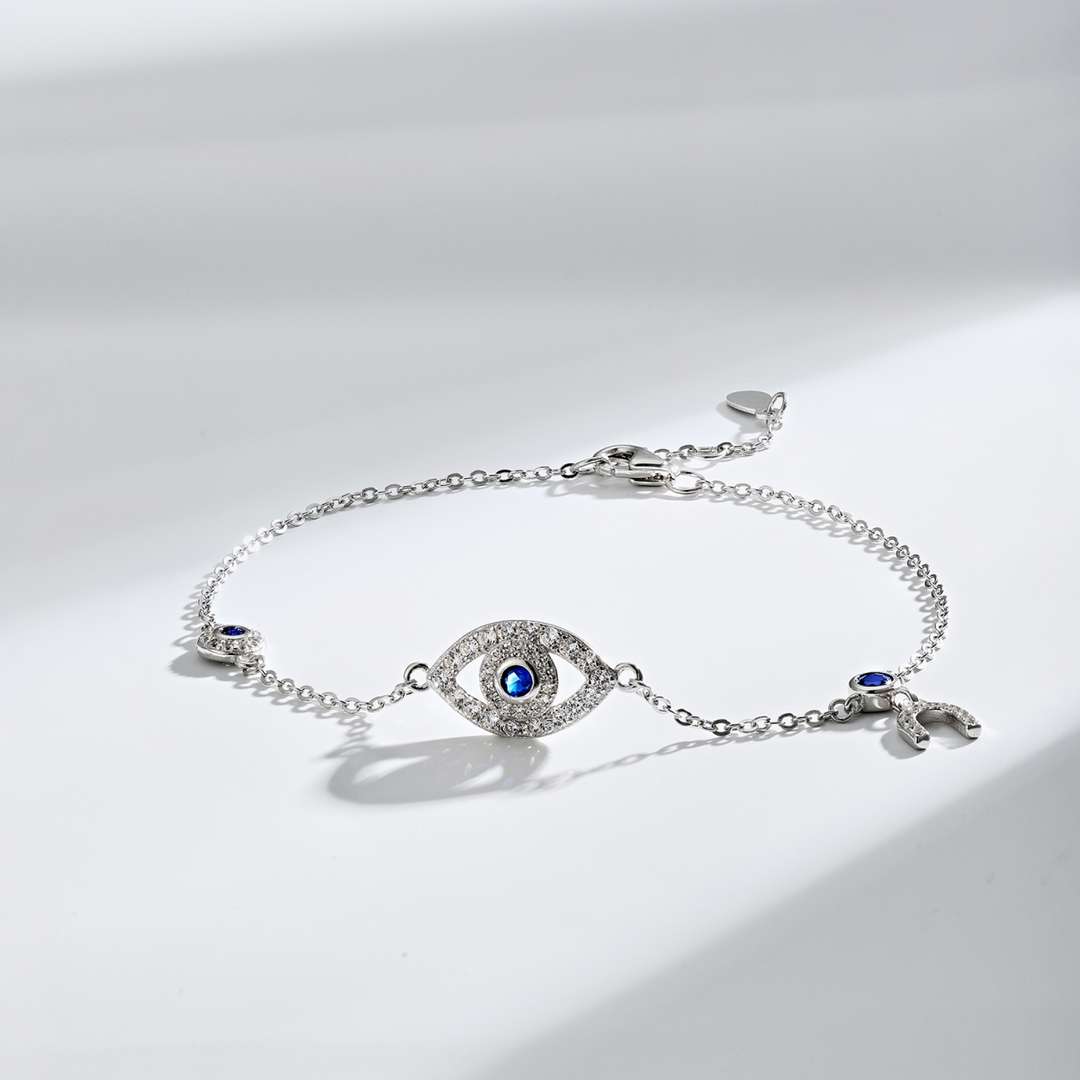 [Joyas Regalia]Collar con forma de ojo delicado
