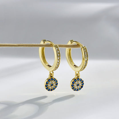 [Joyas Regalia] Pendientes únicos de ojo de diablo