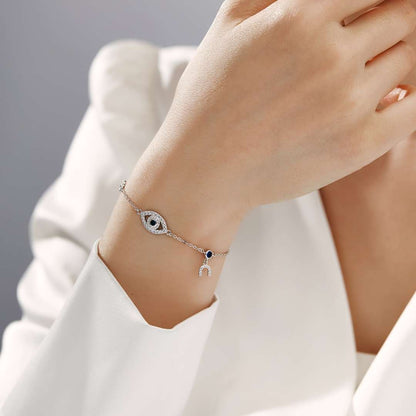 [Joyas Regalia]Collar con forma de ojo delicado