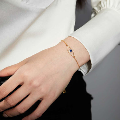 [Joyas Regalia] Pulsera con diseño hueco de ojo de diablo