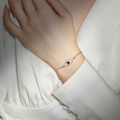 [Joyas Regalia] Pulsera con diseño hueco de ojo de diablo