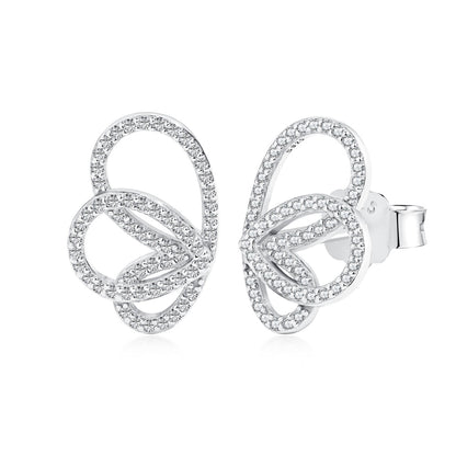 [Joyas Regalia] Exquisitos pendientes con forma de mariposa