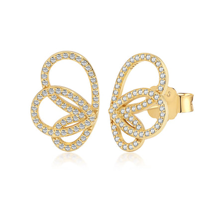 [Joyas Regalia] Exquisitos pendientes con forma de mariposa
