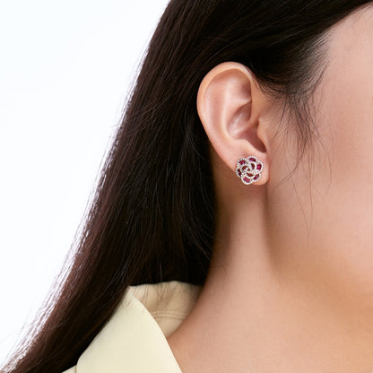 [Joyas Regalia] Exquisitos pendientes diarios con forma de flor
