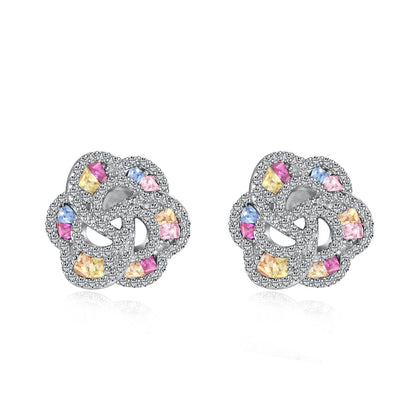 [Joyas Regalia] Exquisitos pendientes diarios con forma de flor