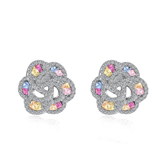 [Joyas Regalia] Exquisitos pendientes diarios con forma de flor