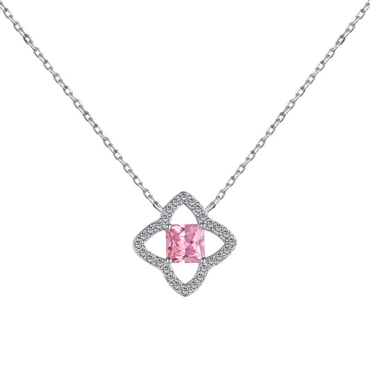 [Joyas Regalia] Exquisito collar de corte princesa con forma de flor