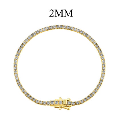 [Joyas Regalia] Pulsera de fiesta con corte redondo, radiante y colorida