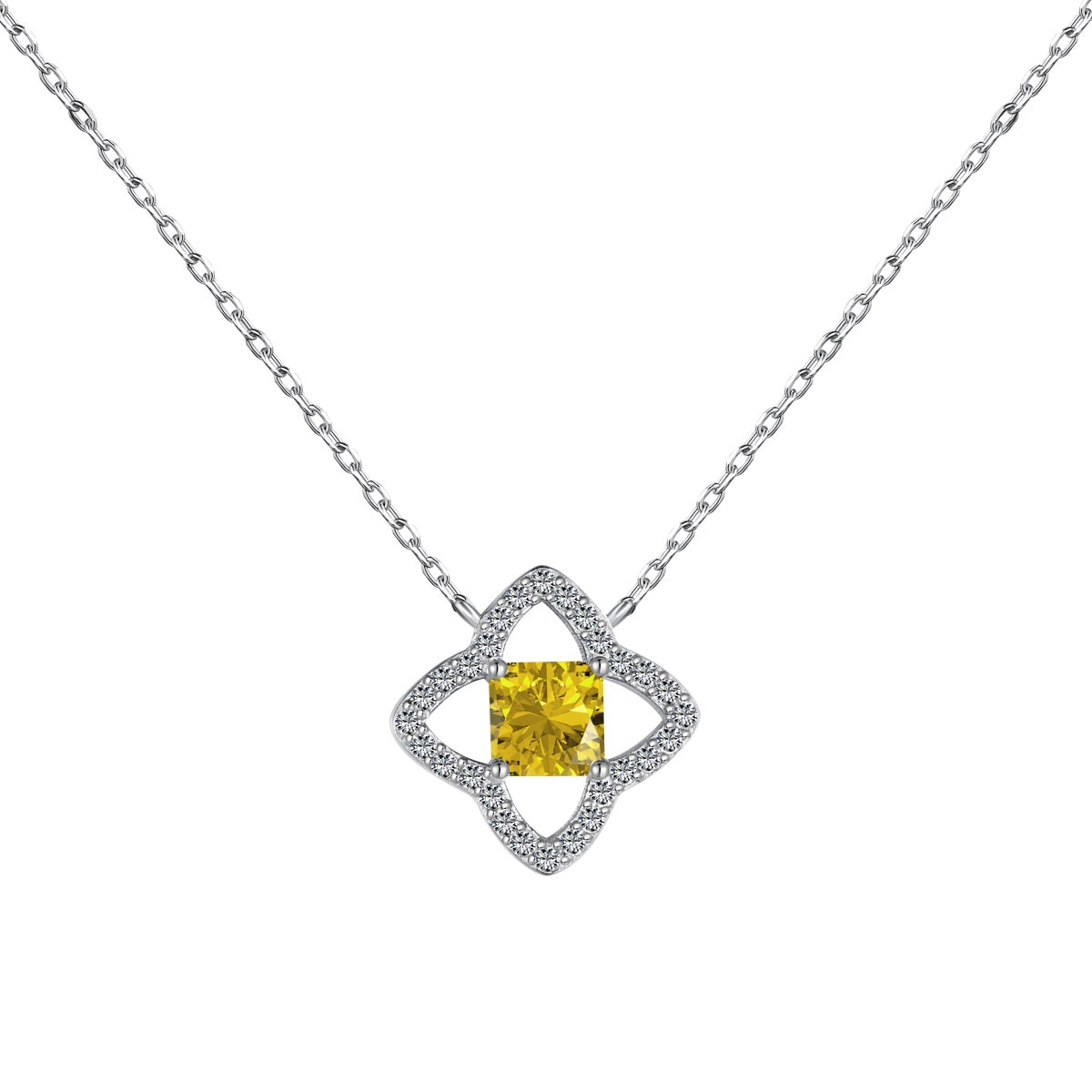 [Joyas Regalia] Exquisito collar de corte princesa con forma de flor
