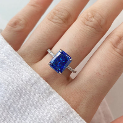 [Regalia jewelry]4.0 Carat Luxurious Engagement Ring