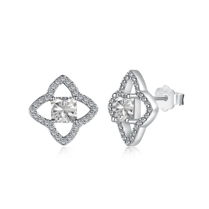 [Joyas Regalia] Elegantes pendientes de diario con corte princesa y forma de estrella