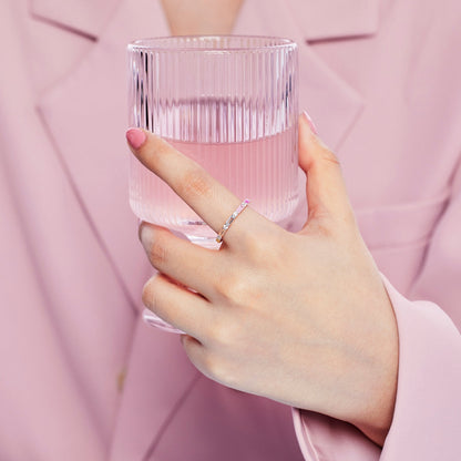 [Regalia jewelry]Lively In Shades Elegant Radiant Cut Daily Ring