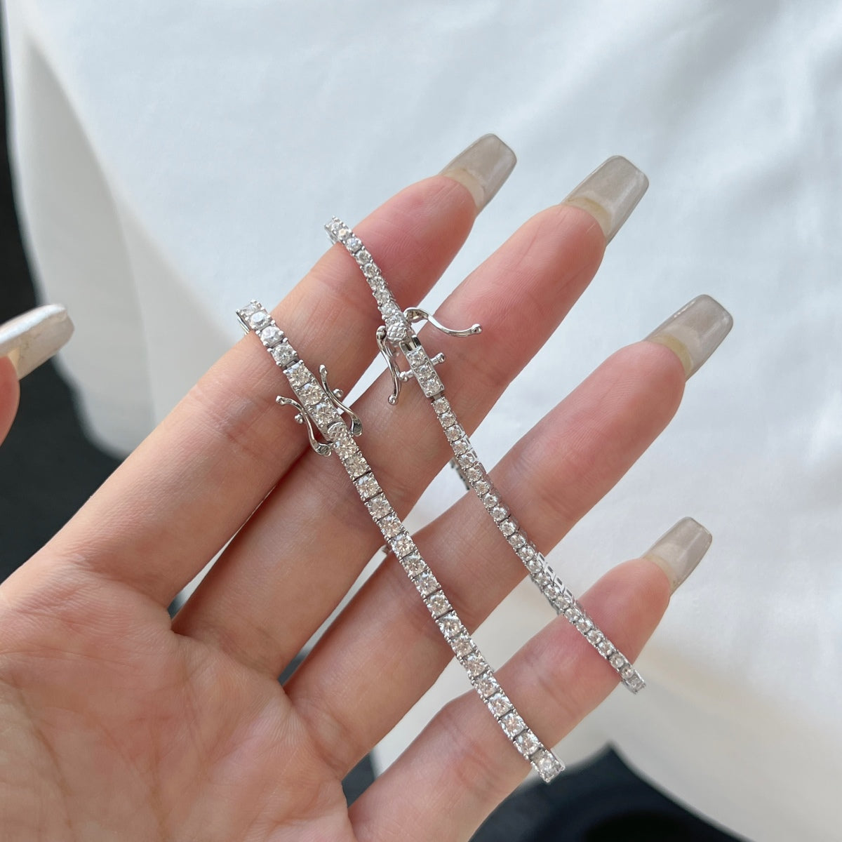 [Joyas Regalia] Pulsera diaria deslumbrante y exquisita con corte redondo