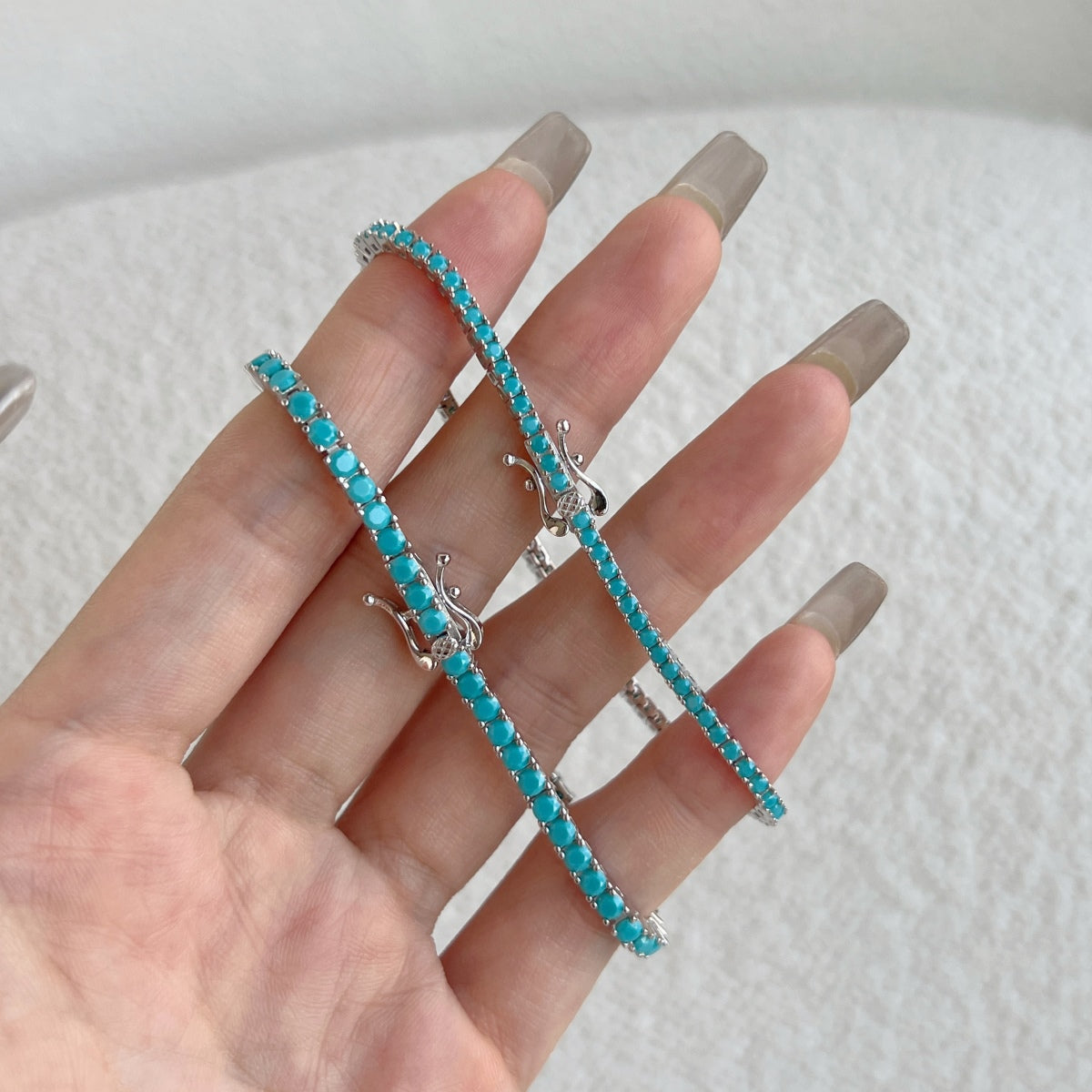 [Joyas Regalia] Pulsera diaria deslumbrante y exquisita con corte redondo