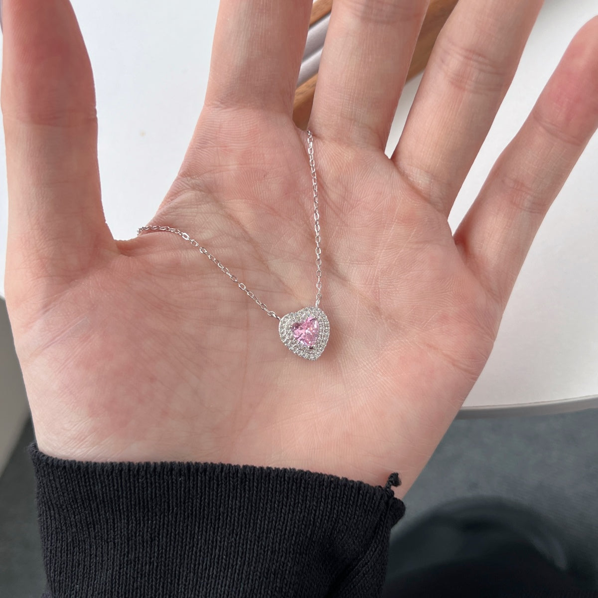 [Bijoux Regalia] Collier exquis en forme de cœur