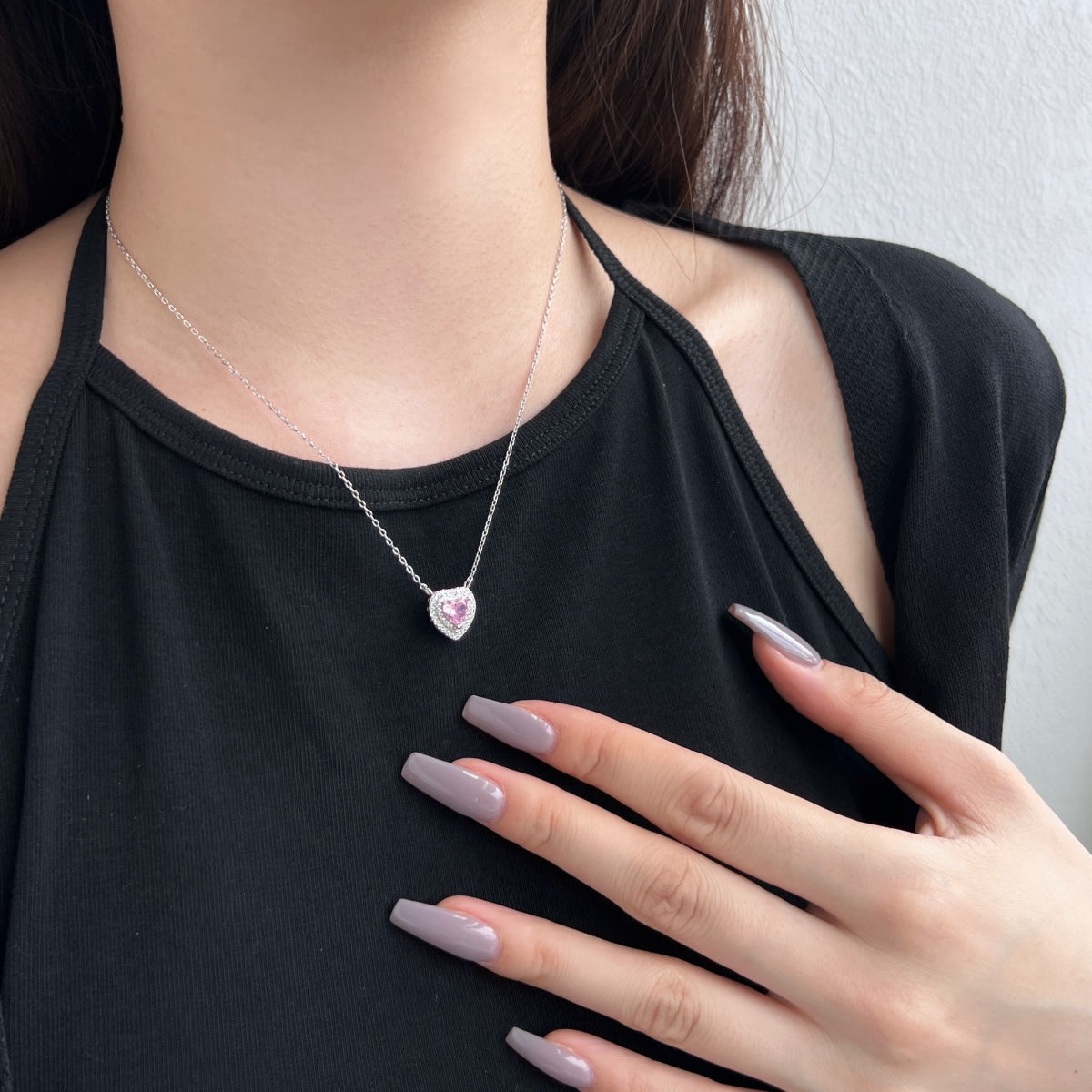 [Bijoux Regalia] Collier exquis en forme de cœur