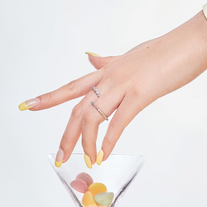 [Joyas Regalia] Anillo diario de corte redondo, delicado y exuberante