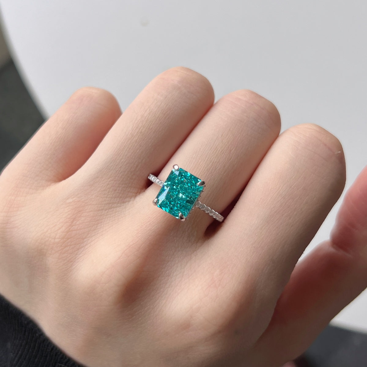 [Regalia jewelry]4.0 Carat Luxurious Engagement Ring