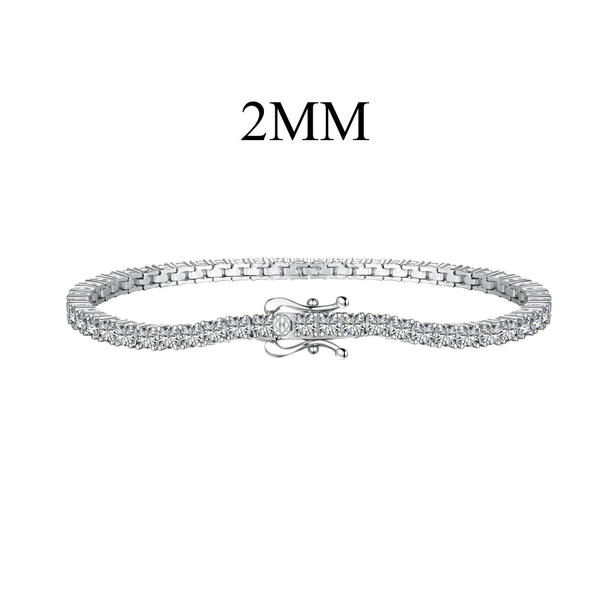 [Joyas Regalia] Pulsera diaria deslumbrante y exquisita con corte redondo