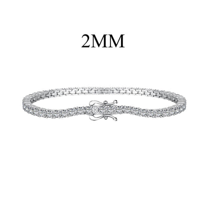 [Joyas Regalia] Pulsera diaria deslumbrante y exquisita con corte redondo