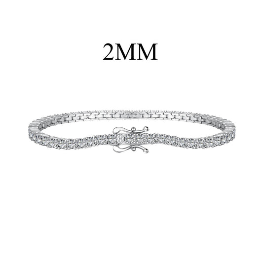 [Joyas Regalia] Pulsera diaria deslumbrante y exquisita con corte redondo