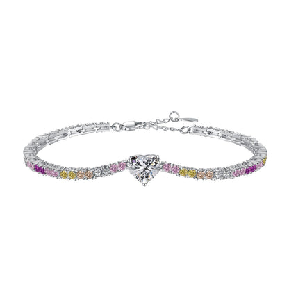 [Bijoux Regalia] Bracelet d'amoureux délicat et romantique en forme de cœur