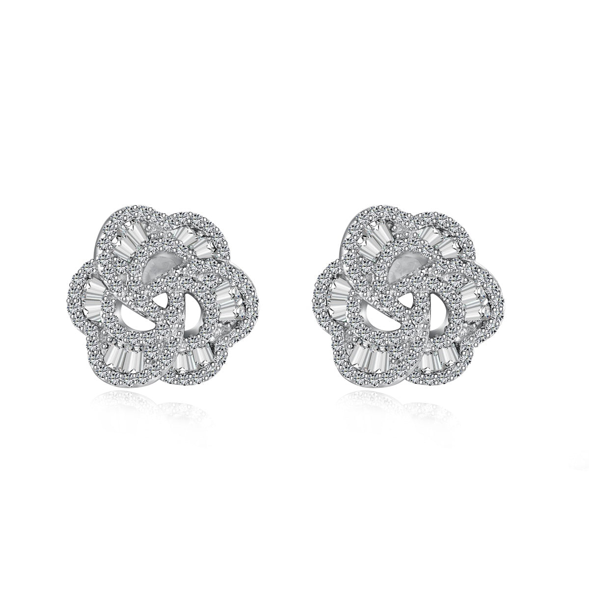 [Joyas Regalia] Exquisitos pendientes diarios con forma de flor