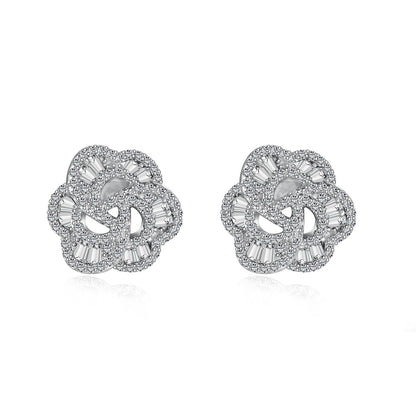 [Joyas Regalia] Exquisitos pendientes diarios con forma de flor
