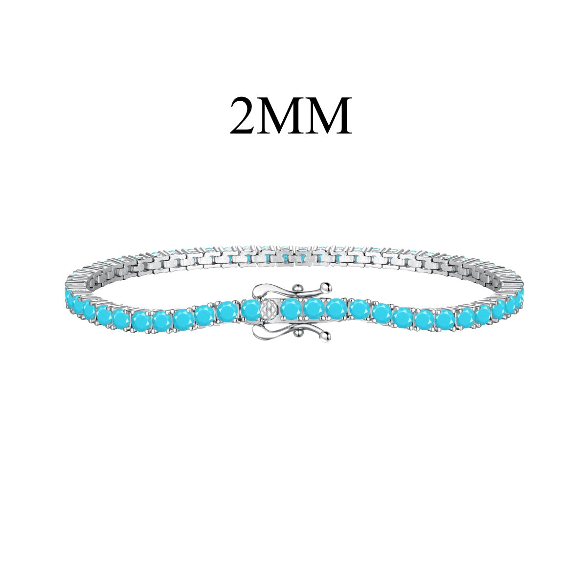 [Joyas Regalia] Pulsera diaria deslumbrante y exquisita con corte redondo