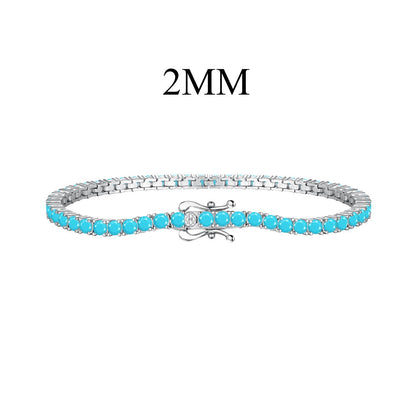 [Joyas Regalia] Pulsera diaria deslumbrante y exquisita con corte redondo