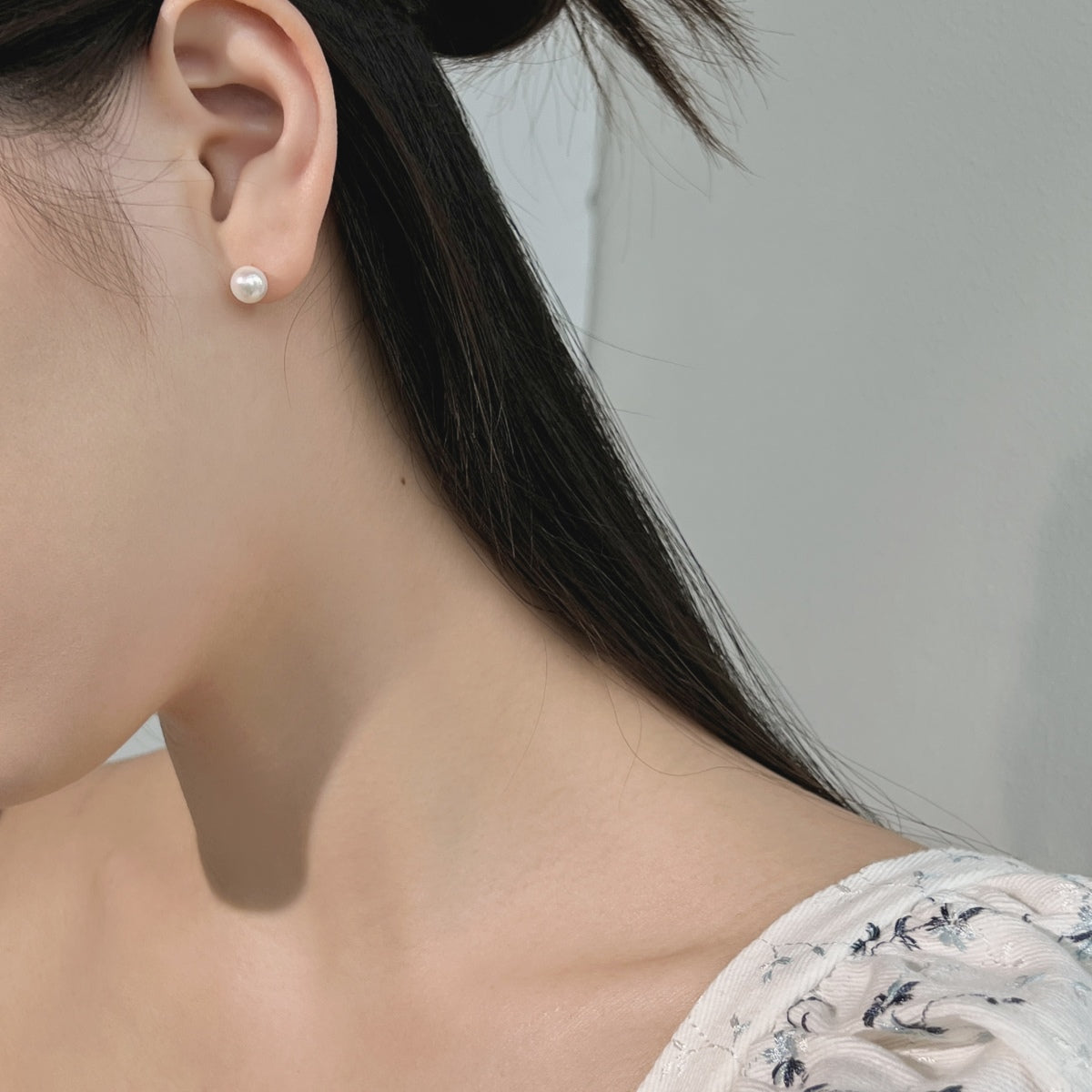 [Joyas Regalia]Pendientes de perlas delicadas