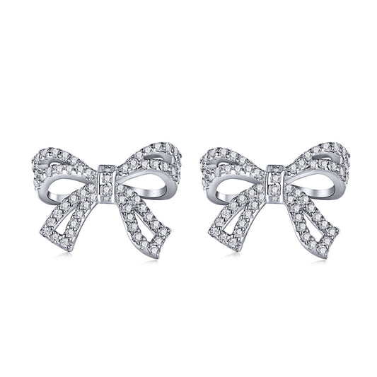 [Bijoux Regalia] Boucles d'oreilles délicates en forme de nœud