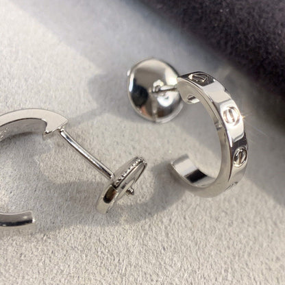 [Joyas Regalia] PENDIENTES DE AMOR 2,65 MM PLATA 