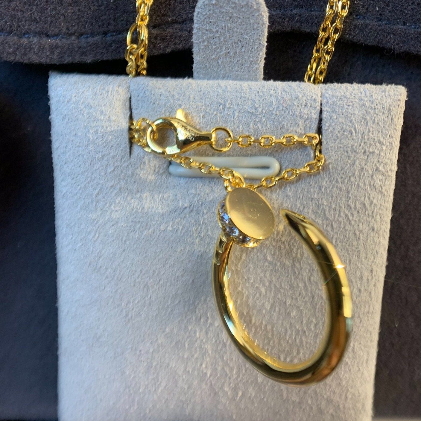 [Joyas Regalia]COLLAR JUSTE ORO DIAMANTES 