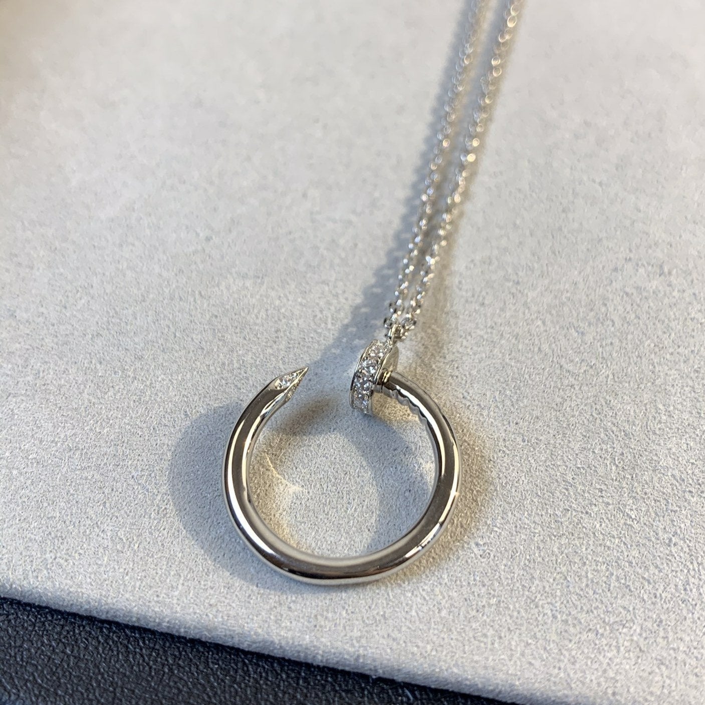 [Joyas Regalia]COLLAR JUSTE PLATA 