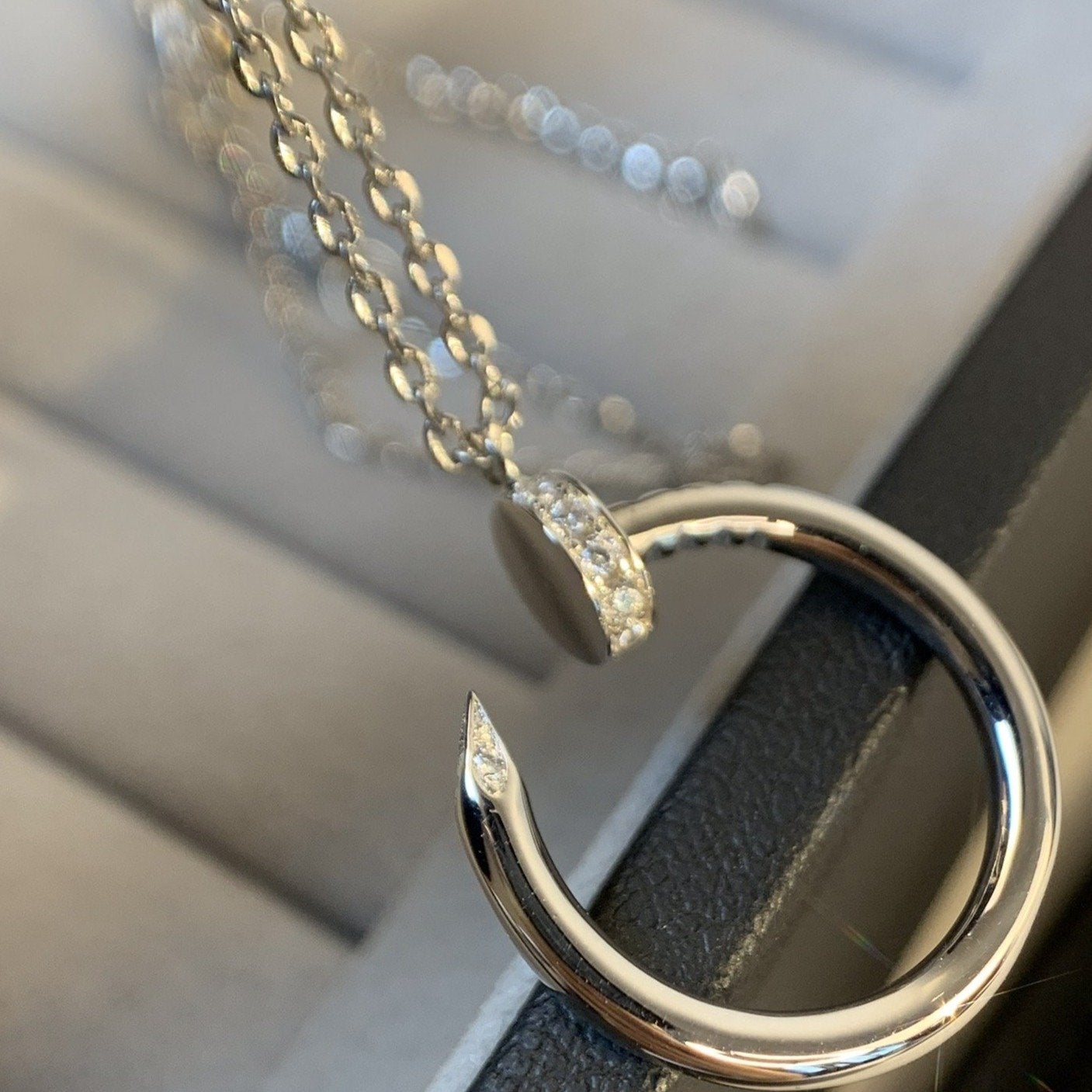 [Joyas Regalia]COLLAR JUSTE PLATA 