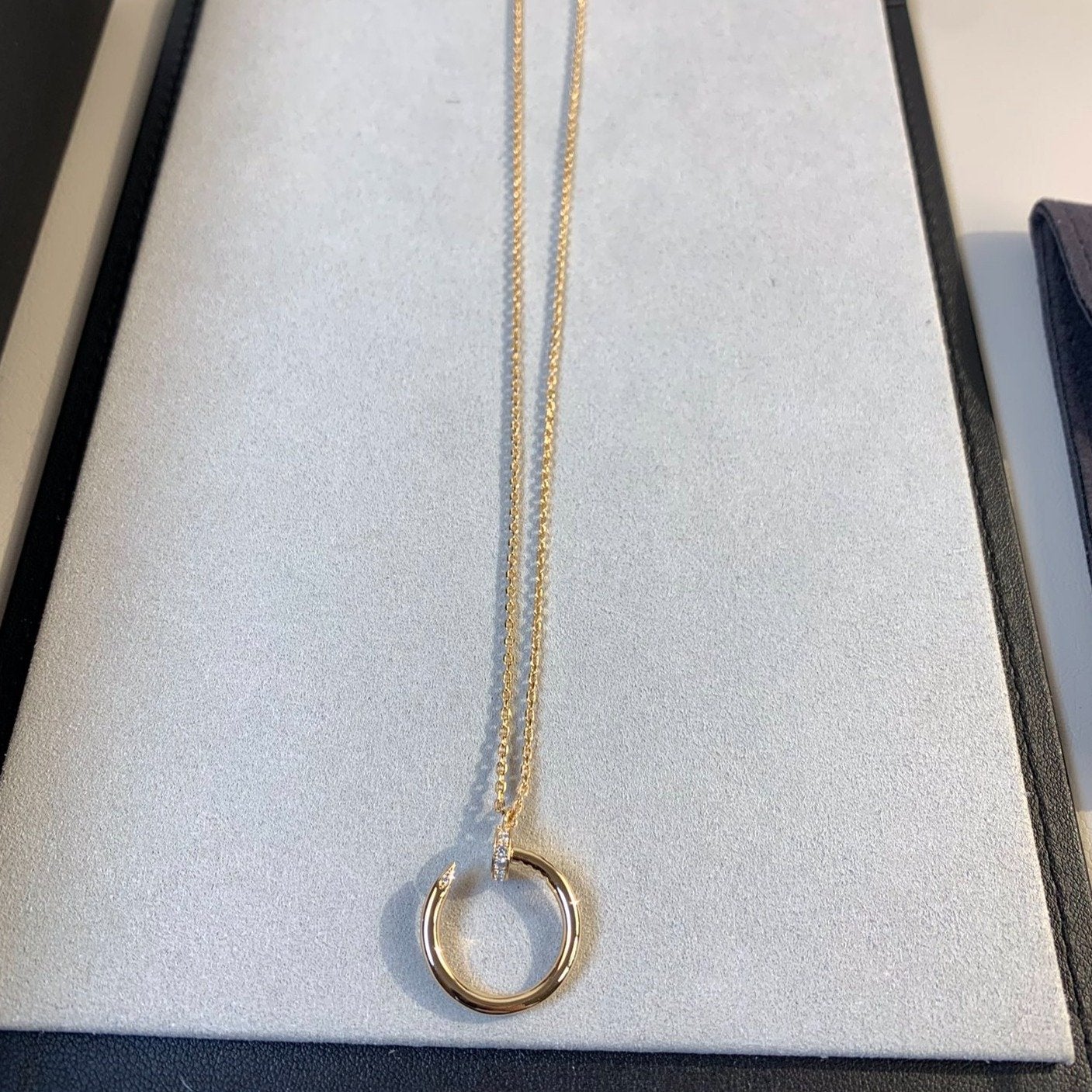 [Regalia jewelry]JUSTE NECKLACE PINK GOLD