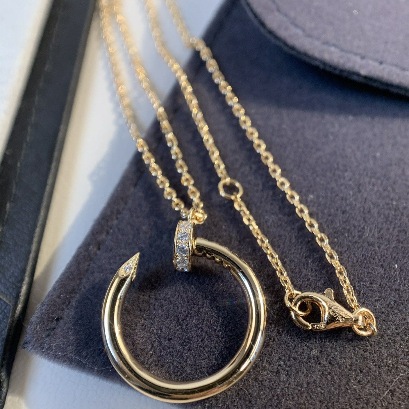 [Regalia jewelry]JUSTE NECKLACE PINK GOLD