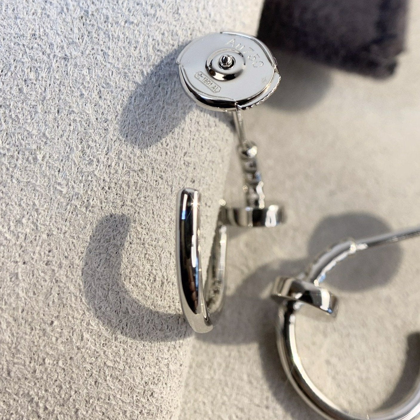[Regalia jewelry]JUSTE EARRINGS SILVER