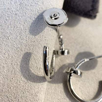 [Regalia jewelry]JUSTE EARRINGS SILVER