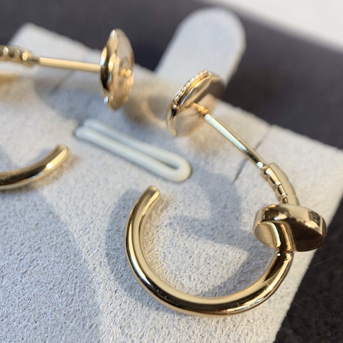 [Regalia jewelry]JUSTE EARRINGS PINK GOLD