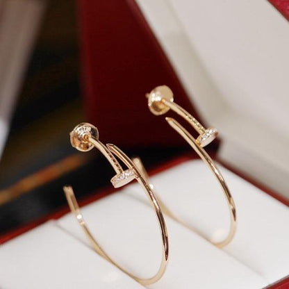 [Regalia jewelry]JUSTE EARRINGS DIAMONDS 1.8MM