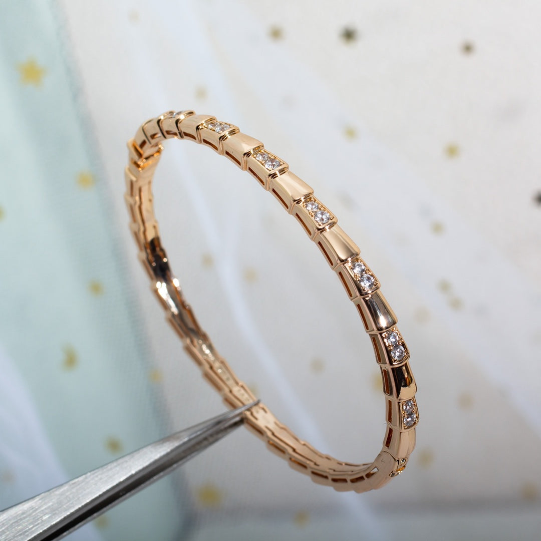 [Joyas Regalia]PULSE SERPENTI ORO ROSA DIAMANTE
