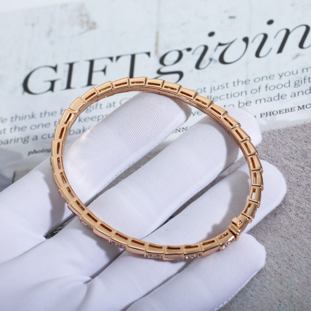 [Joyas Regalia]PULSE SERPENTI ORO ROSA DIAMANTE