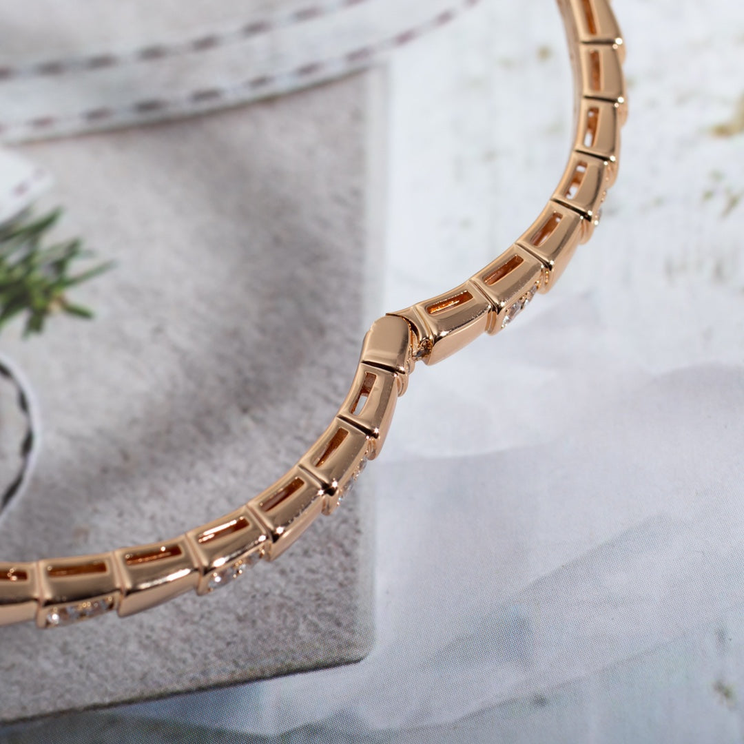 [Joyas Regalia]PULSE SERPENTI ORO ROSA DIAMANTE