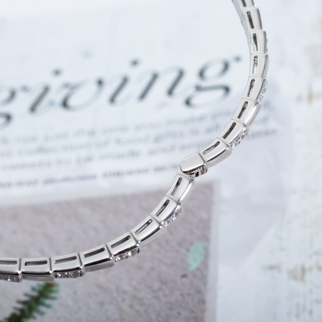 [Regalia jewelry]SERPENTI BRACELET SILVER DIAMOND