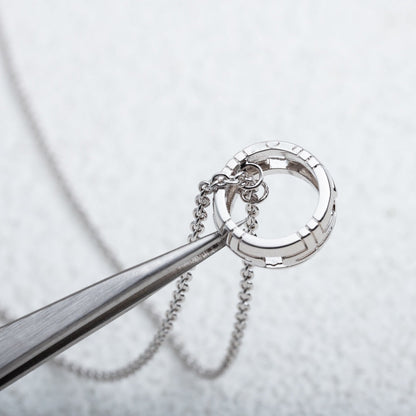 [Joyas Regalia]COLLAR PARENTESI PLATA