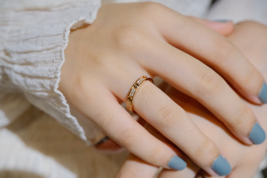 [Bijoux Regalia] BAGUE D'AMOUR DIAMANT 2,65 MM 