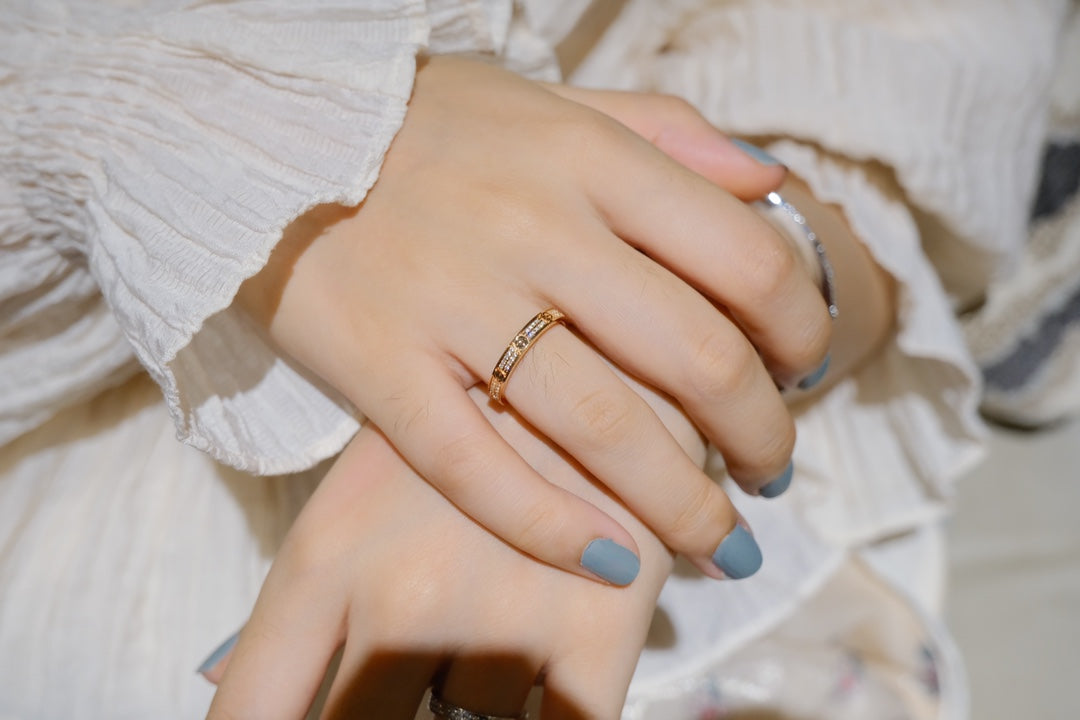 [Bijoux Regalia] BAGUE D'AMOUR DIAMANT 2,65 MM 
