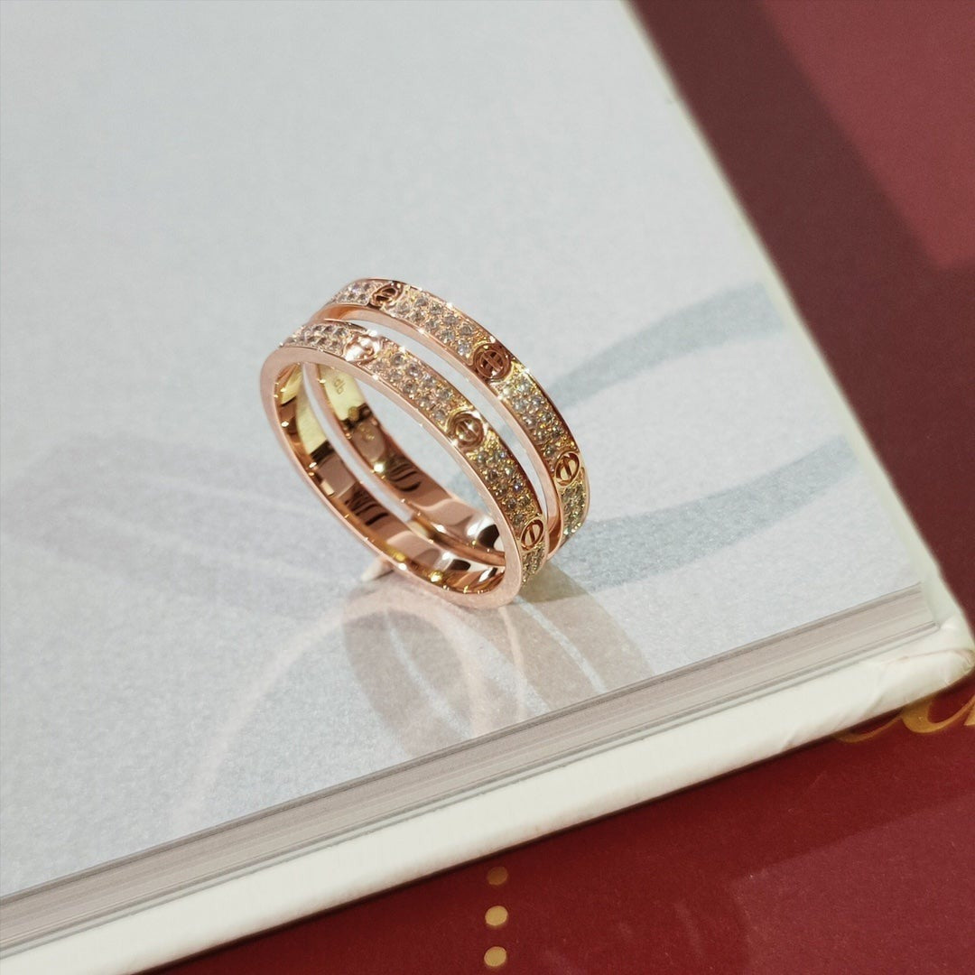 [Bijoux Regalia] BAGUE D'AMOUR DIAMANT 2,65 MM 